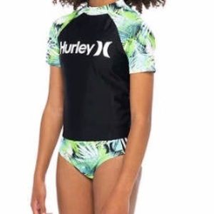 Hurley Youth 3-Piece Swim Set - Size Medium(10/12)